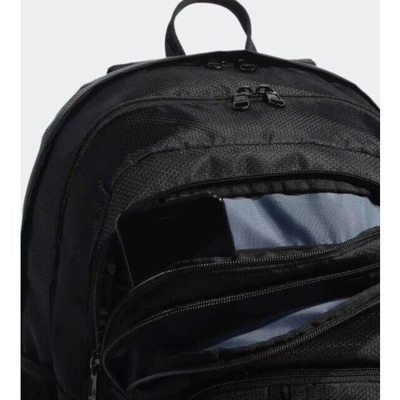 Adidas Prime V Unisex Backpack Black & White 145288C - Picture 5 of 16